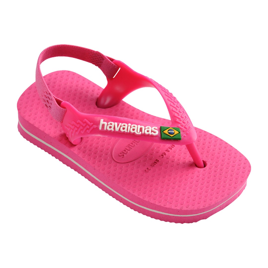 HAVAIANAS HAV. BABY BRASIL LOGO II 4140577-8418 Φούξια