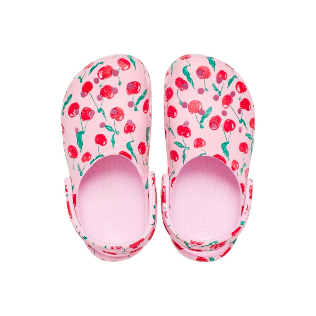 CROCS CLASSIC FRESH FRUITS CLOG T 211170-6ZW Pink