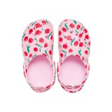 CROCS CLASSIC FRESH FRUITS CLOG T 211170-6ZW Pink Image 1