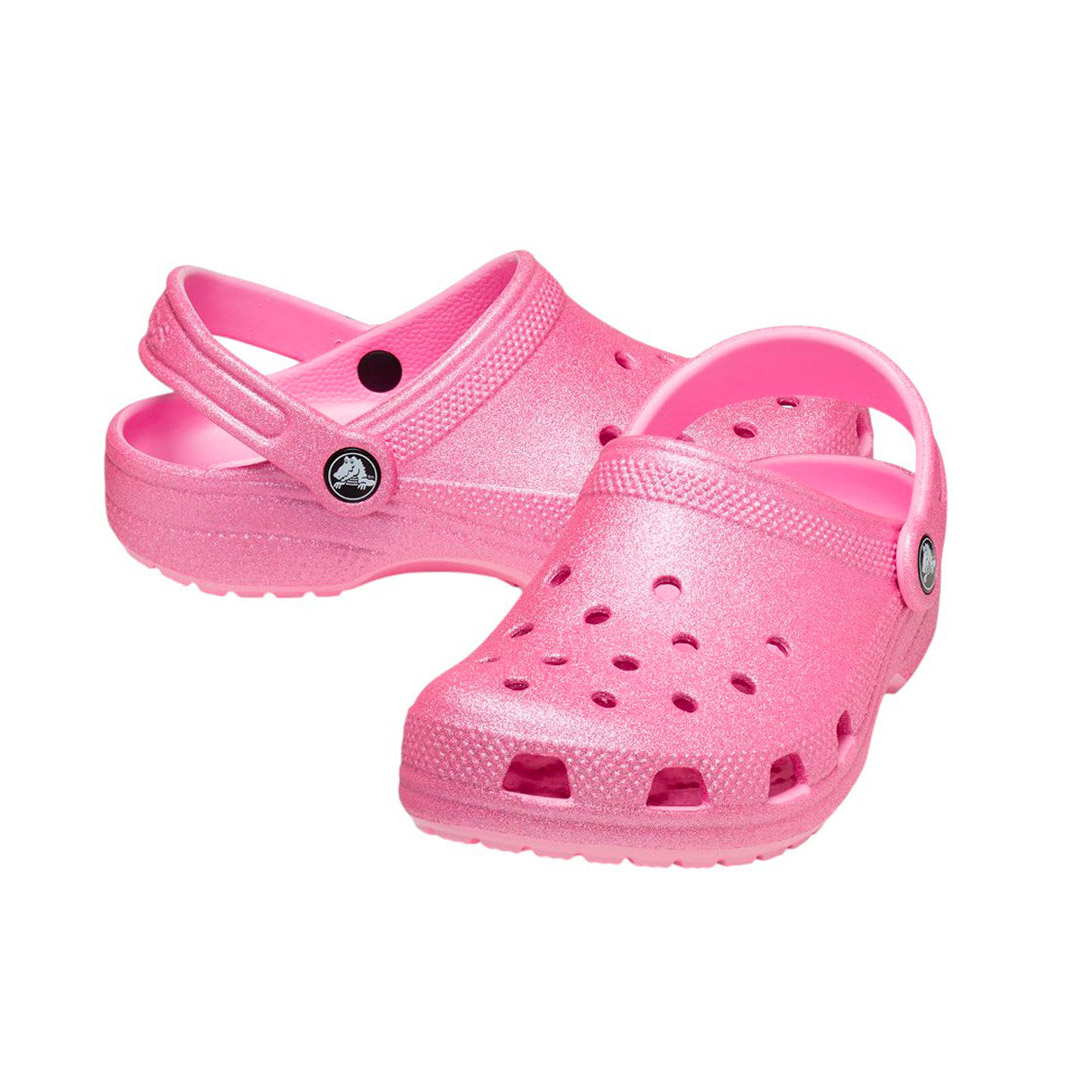 CROCS CLASSIC GLITTER CLOG T 206992-6XE Ροζ