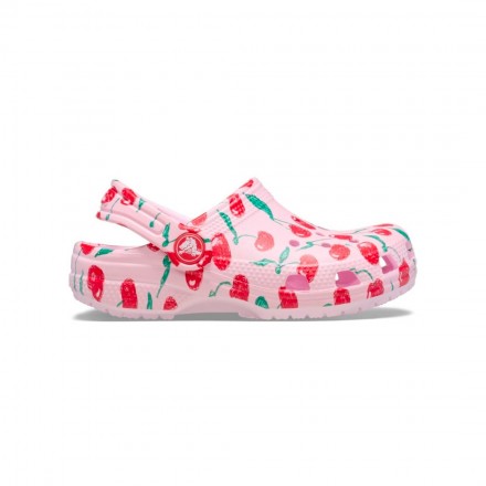 CROCS CLASSIC FRESH FRUITS CLOG T 211170-6ZW Ροζ