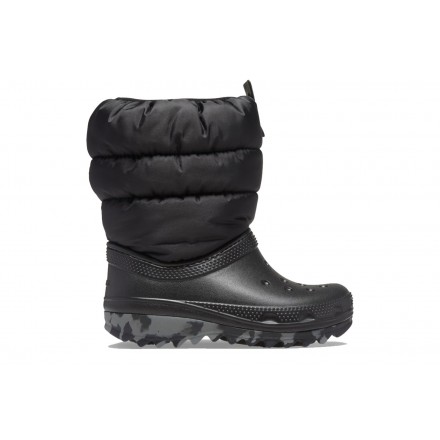CROCS CLASSIC NEO PUFF BOOT K 207684-001 Black