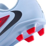 NIKE JR PHANTOM 6 LOW CLUB FG/MG HM9202-400 Siel Image 5