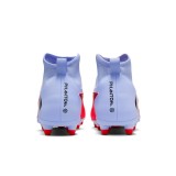 NIKE JR PHANTOM 6 HIGH CLUB FG/MG HQ2022-400 Σιελ Εικόνα 2