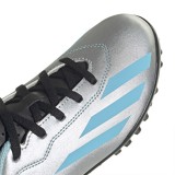 adidas Performance X CRAZYFAST MESSI.4 TF J IE4068 Ασημί Εικόνα 4