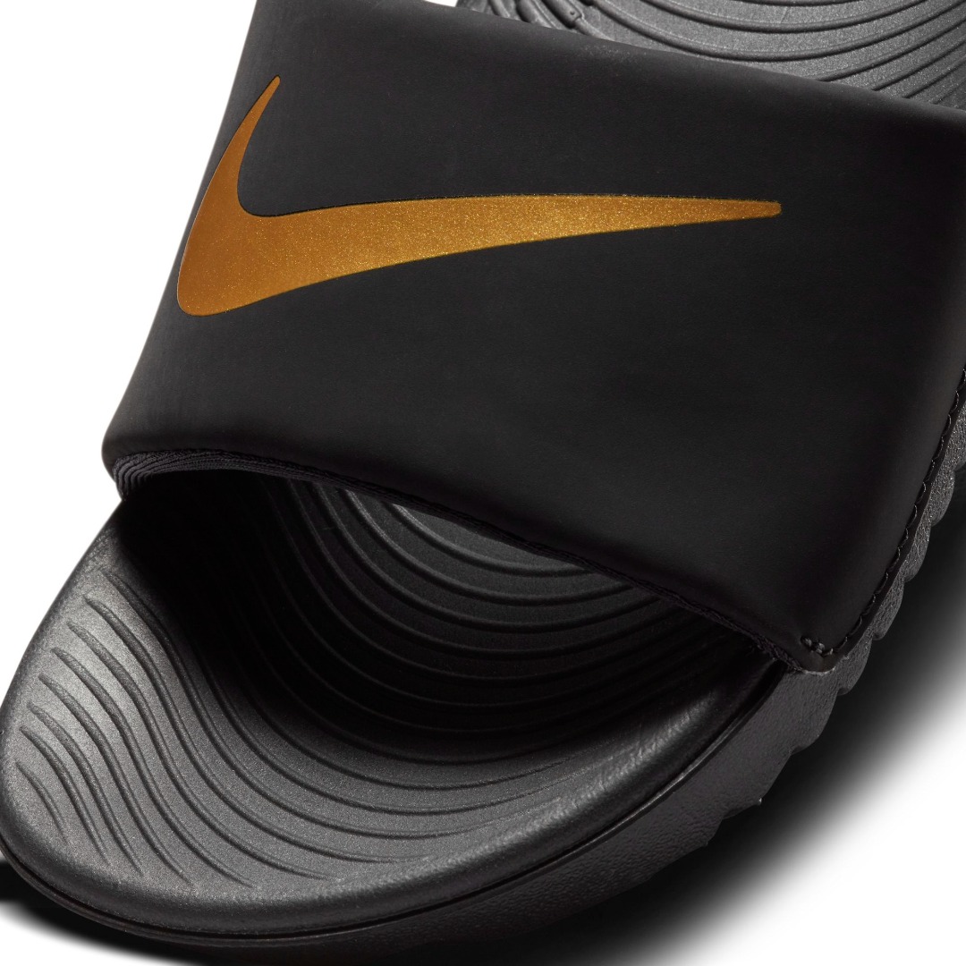 NIKE KAWA SLIDE GS 819352-003 Μαύρο