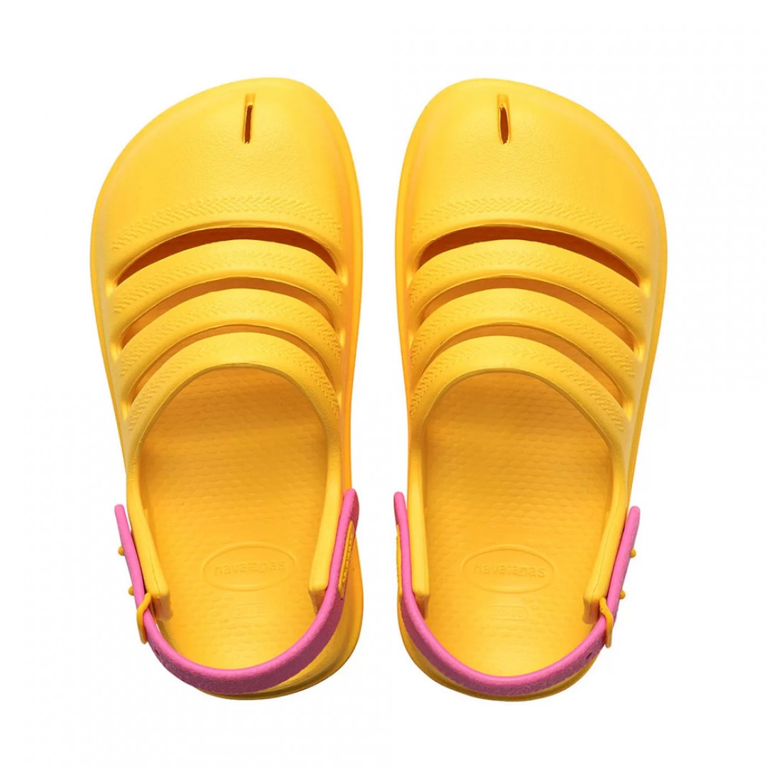 HAVAIANAS HAV. KIDS CLOG 4148260-3925 Yellow