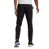 adidas Performance ESSENTIALS FLEECE TAPERED CUFF 3-STRIPES JOGGERS GK8821 Μαύρο Εικόνα 0