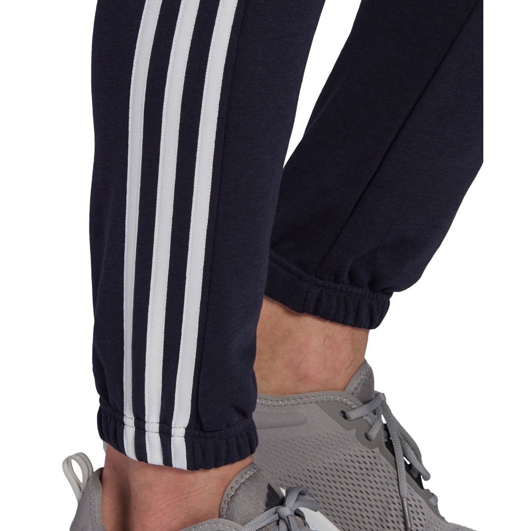adidas Performance ESSENTIALS FRENCH TERRY TAPERED 3-STRIPES JOGGERS GK8830 Blue