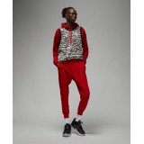 JORDAN M J DF SPRT CSVR FLC PANT DQ7332-687 Red Image 3