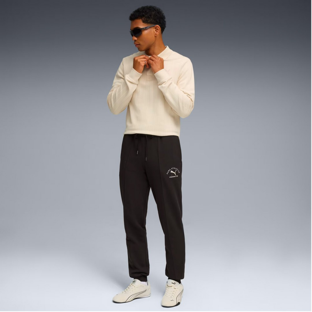 PUMA CLASS BETTER SWEATPANTS FL CL 688250-01 Μαύρο
