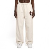 GRIMEY THE SHELTER WIDE LEG  WE BURN SO SWEET SWEATPANTS GRTSW283-OWHT Ecru Image 1