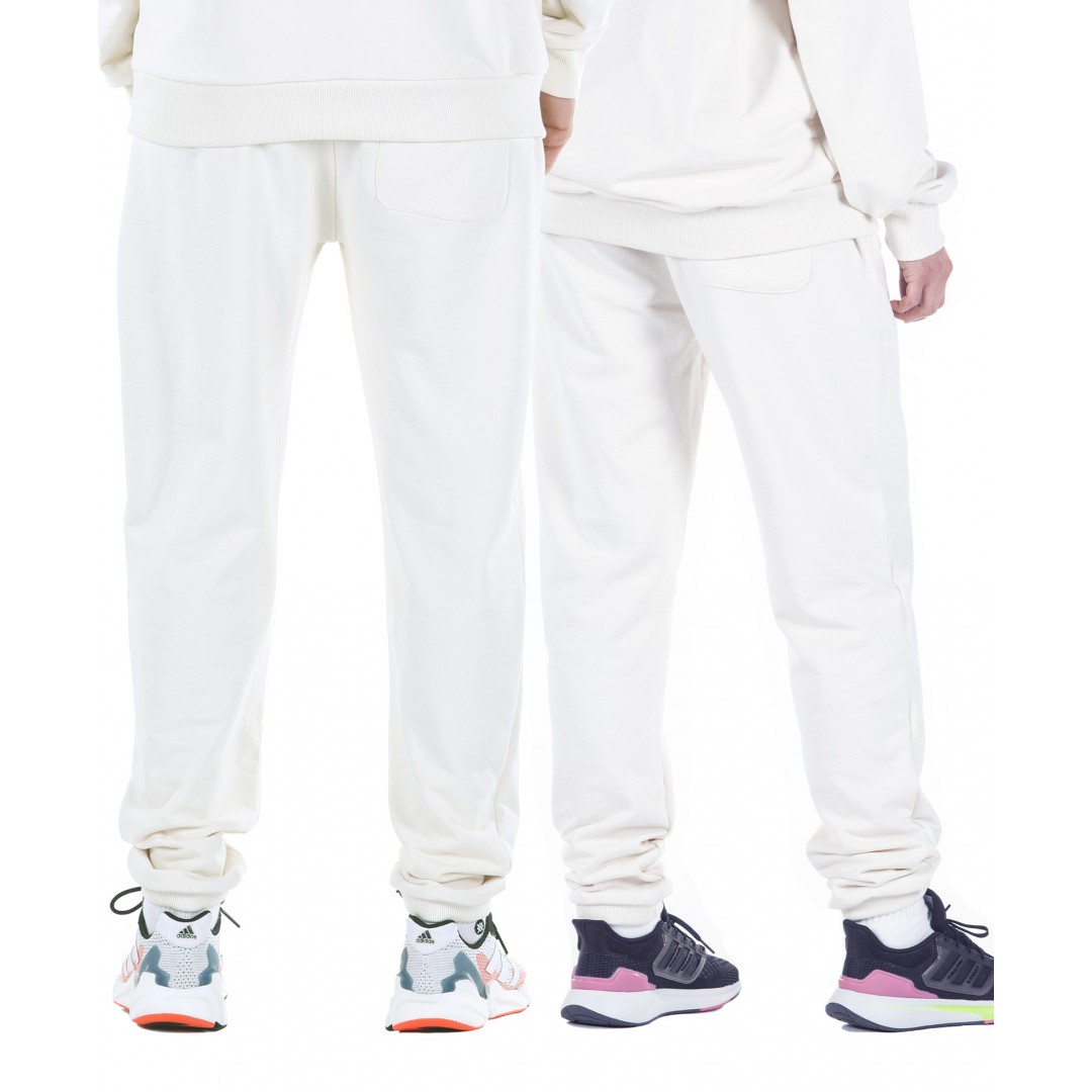 DISTRICT75 UNISEX ECO-FRIENDLY SWEATPANTS 221MPA-122-092 Εκρού