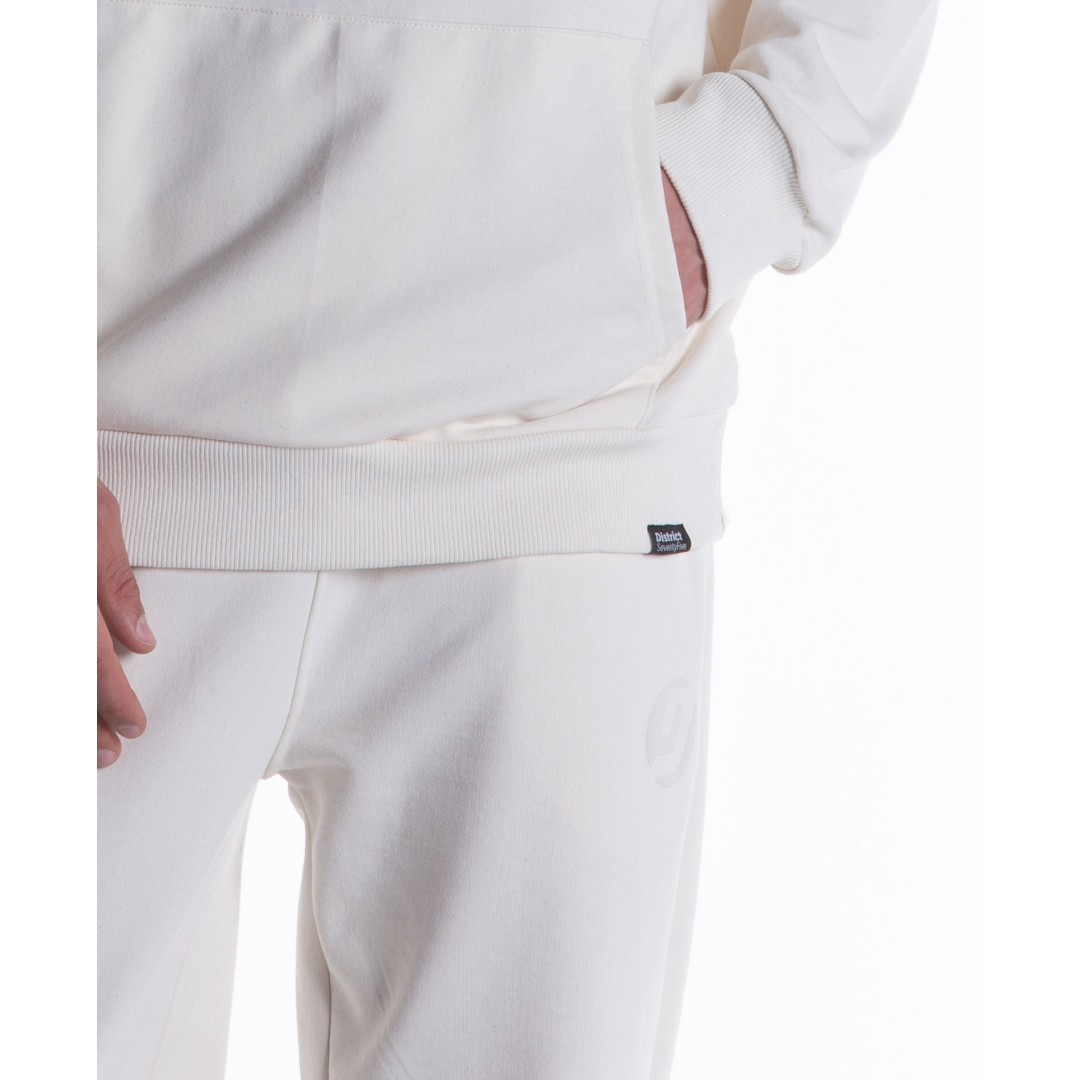 DISTRICT75 UNISEX ECO-FRIENDLY SWEATPANTS 221MPA-122-092 Εκρού