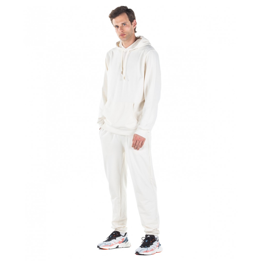 DISTRICT75 UNISEX ECO-FRIENDLY SWEATPANTS 221MPA-122-092 Εκρού