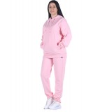 DISTRICT75 UNISEX ECO-FRIENDLY SWEATPANTS 221MPA-122-0P8 Ροζ Εικόνα 3