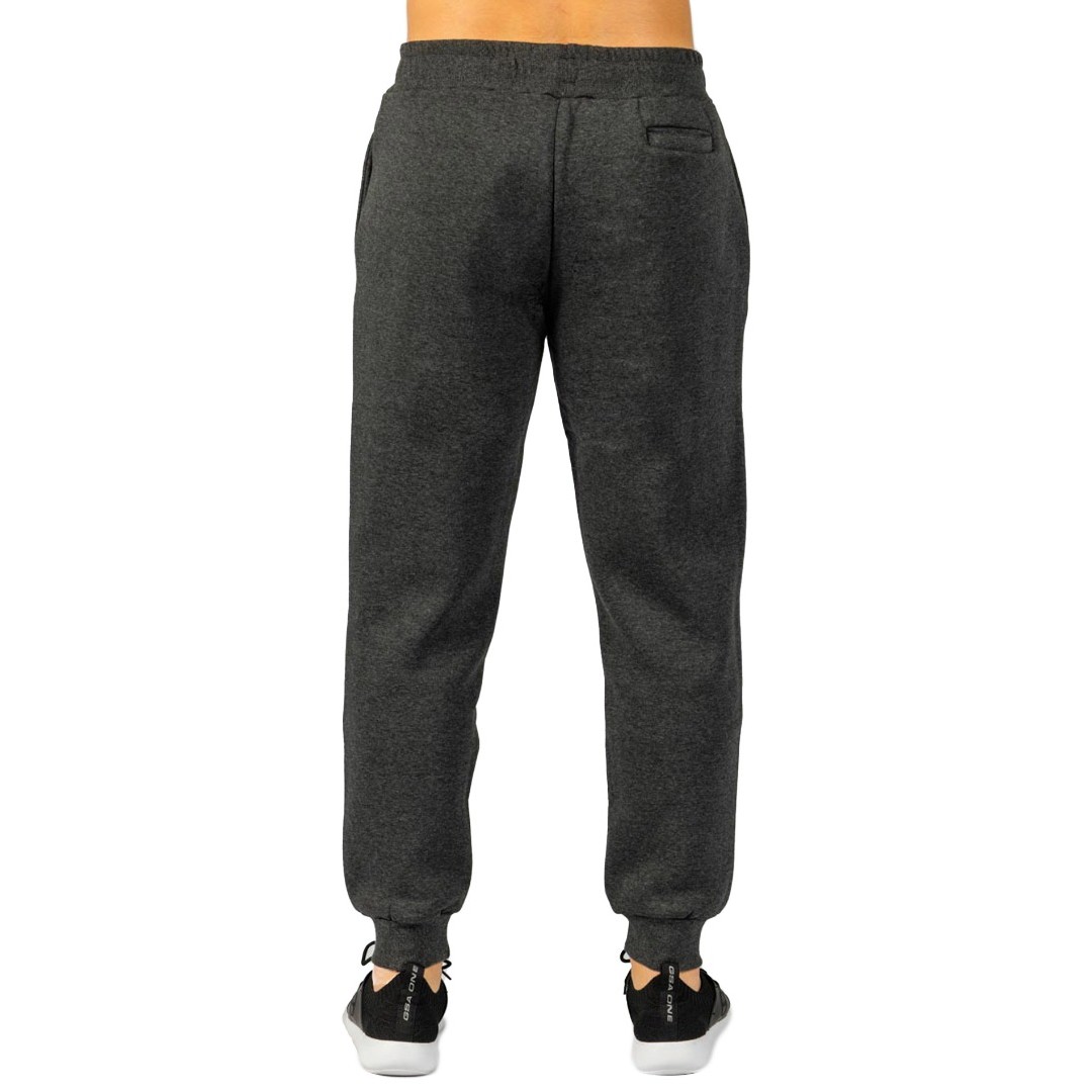 GSA MEN JOGGER SWEATPANTS 1711010005-CHARCOAL MEL Ανθρακί