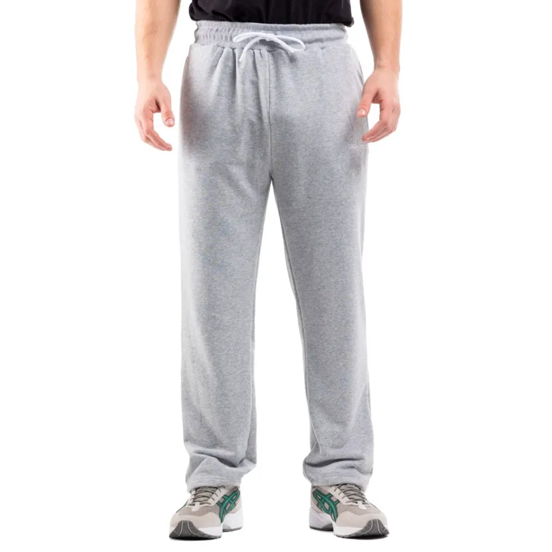 GSA SPORT COTTON SWEATPANTS (BRUSHED) 28-1411-GREY MELANGE Γκρί
