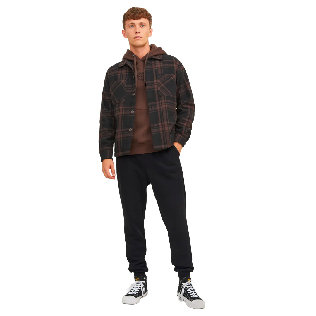 JACK & JONES JPSTGORDON BRADLEY SWEAT PANT NOOS 12249274-4384511 Black