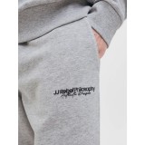 JJ REBEL JREBKENNI RELAXED ZACK SWEAT PANTS 12279455-LIGHT GREY MELANGE Γκρί Εικόνα 1