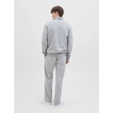 JJ REBEL JREBKENNI RELAXED ZACK SWEAT PANTS 12279455-LIGHT GREY MELANGE Γκρί Εικόνα 3