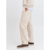 JJ REBEL JREBKENNI RELAXED ZACK SWEAT PANTS 12279455-MOONBEAM Εκρού Εικόνα 0