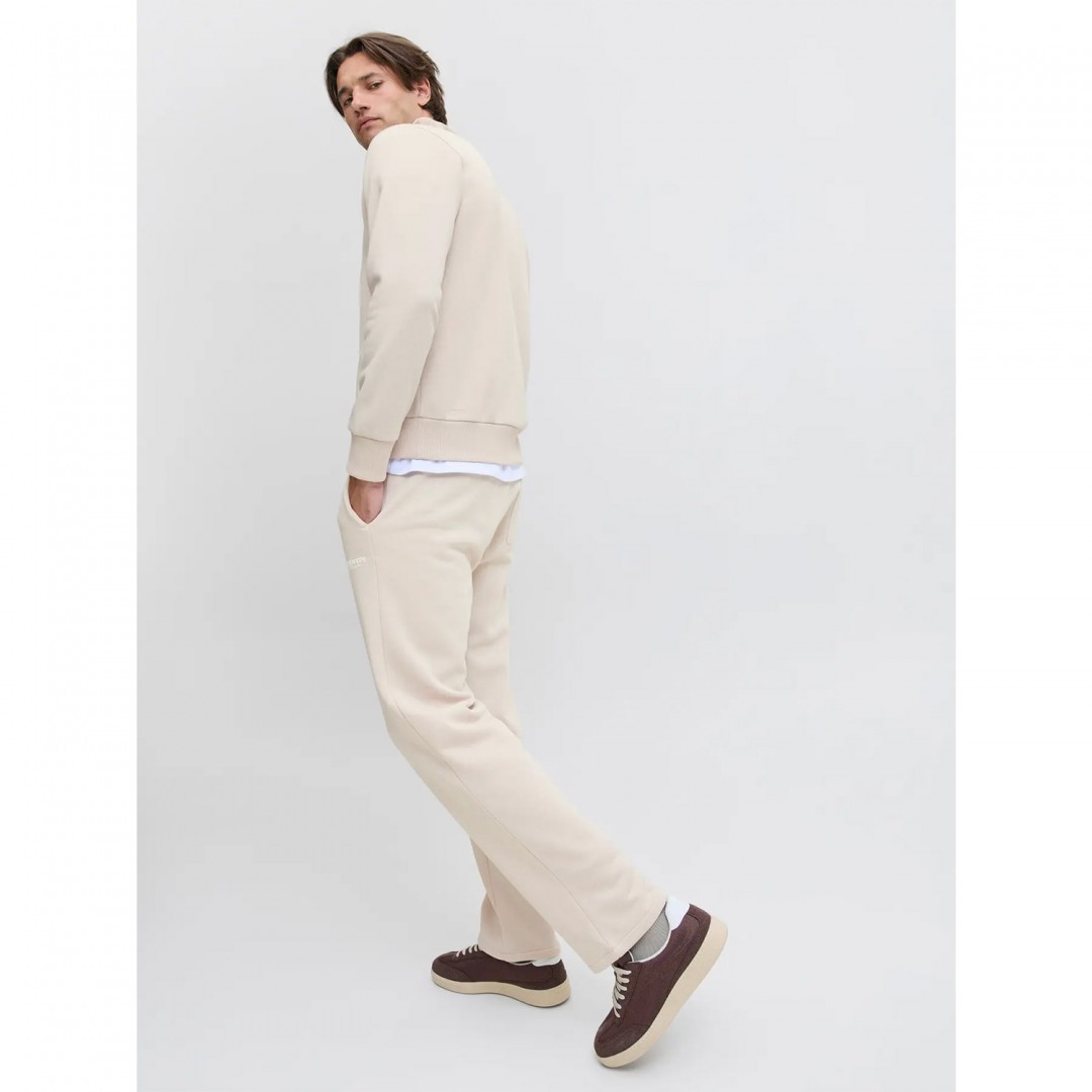 JJ REBEL JREBKENNI RELAXED ZACK SWEAT PANTS 12279455-MOONBEAM Εκρού