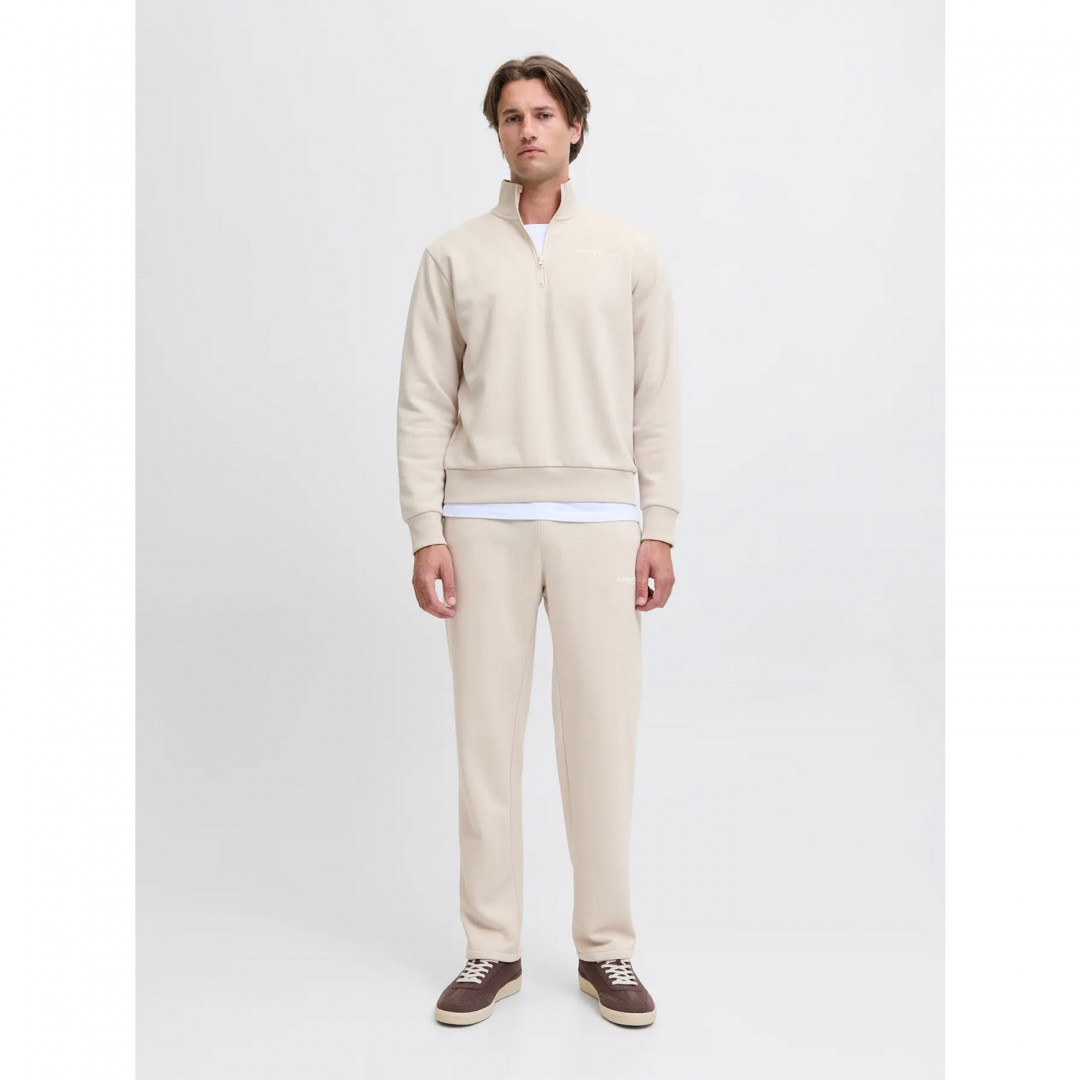 JJ REBEL JREBKENNI RELAXED ZACK SWEAT PANTS 12279455-MOONBEAM Εκρού