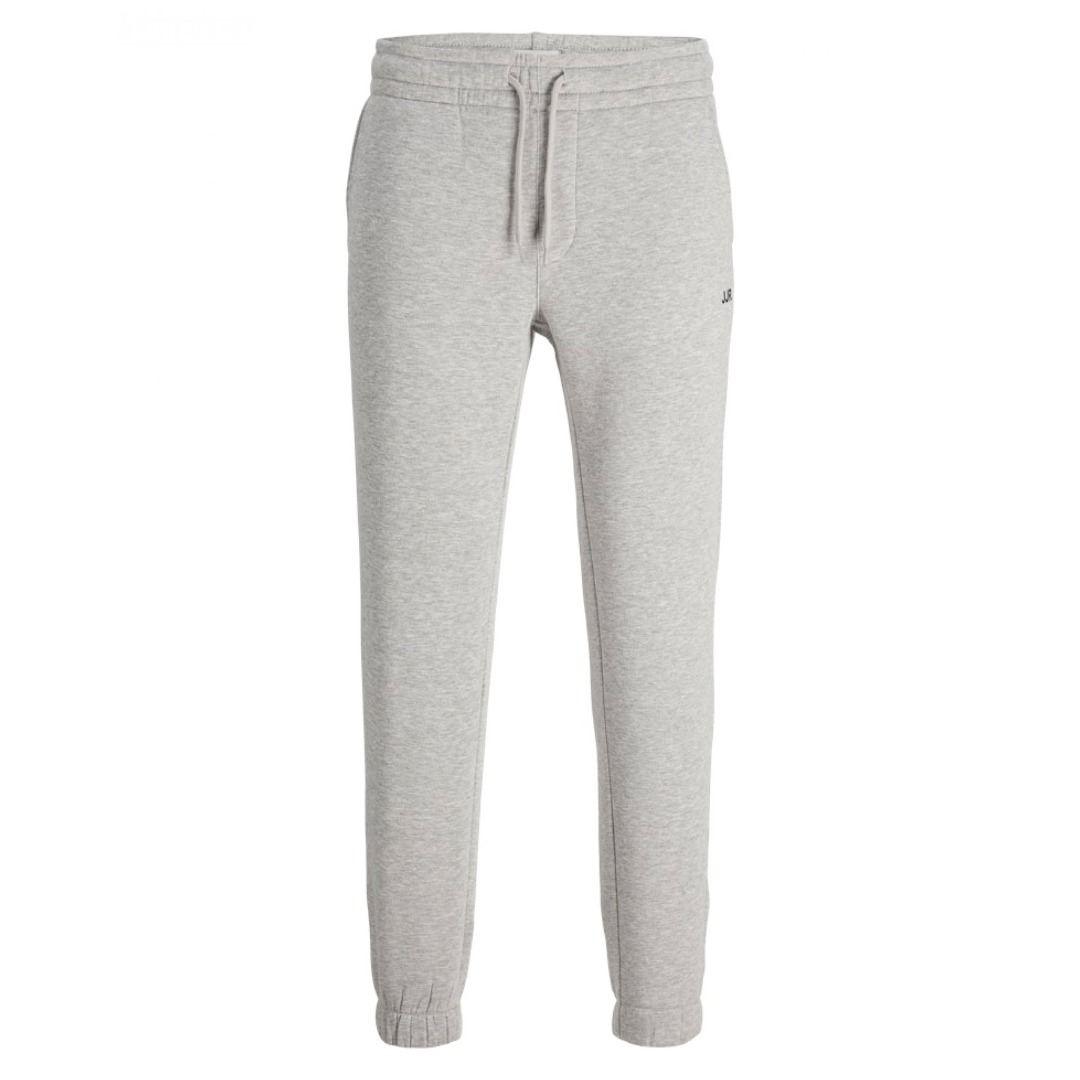 JJ REBEL JREBGORM REG REBEL LOGO SWEAT PANTS NOOS 12263903-LIGHT GREY MELANGE Grey