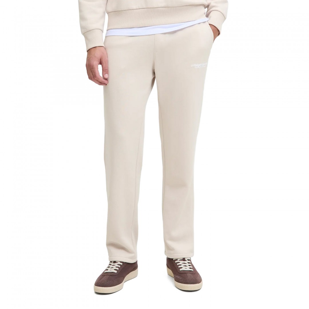 JJ REBEL JREBKENNI RELAXED ZACK SWEAT PANTS 12279455-MOONBEAM Εκρού