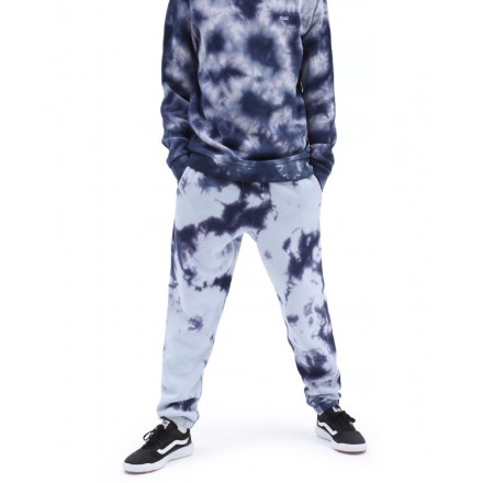 VANS COMFYCUSH TIE DYE RELAXED FLEECE PANT VN00060C5S2-TNN Blue
