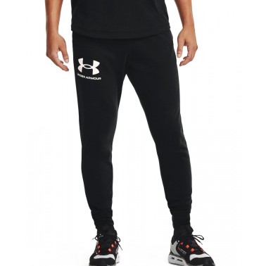 UNDER ARMOUR RIVAL TERRY JOGGER 1361642-001 Μαύρο