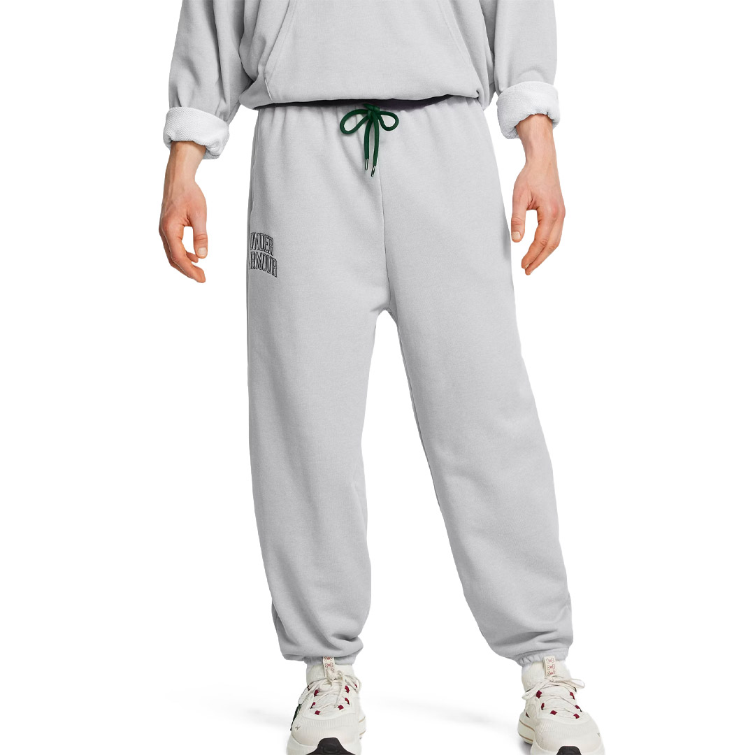 UNDER ARMOUR ICON HWT TERRY OS PANT 1386551-011 Γκρί