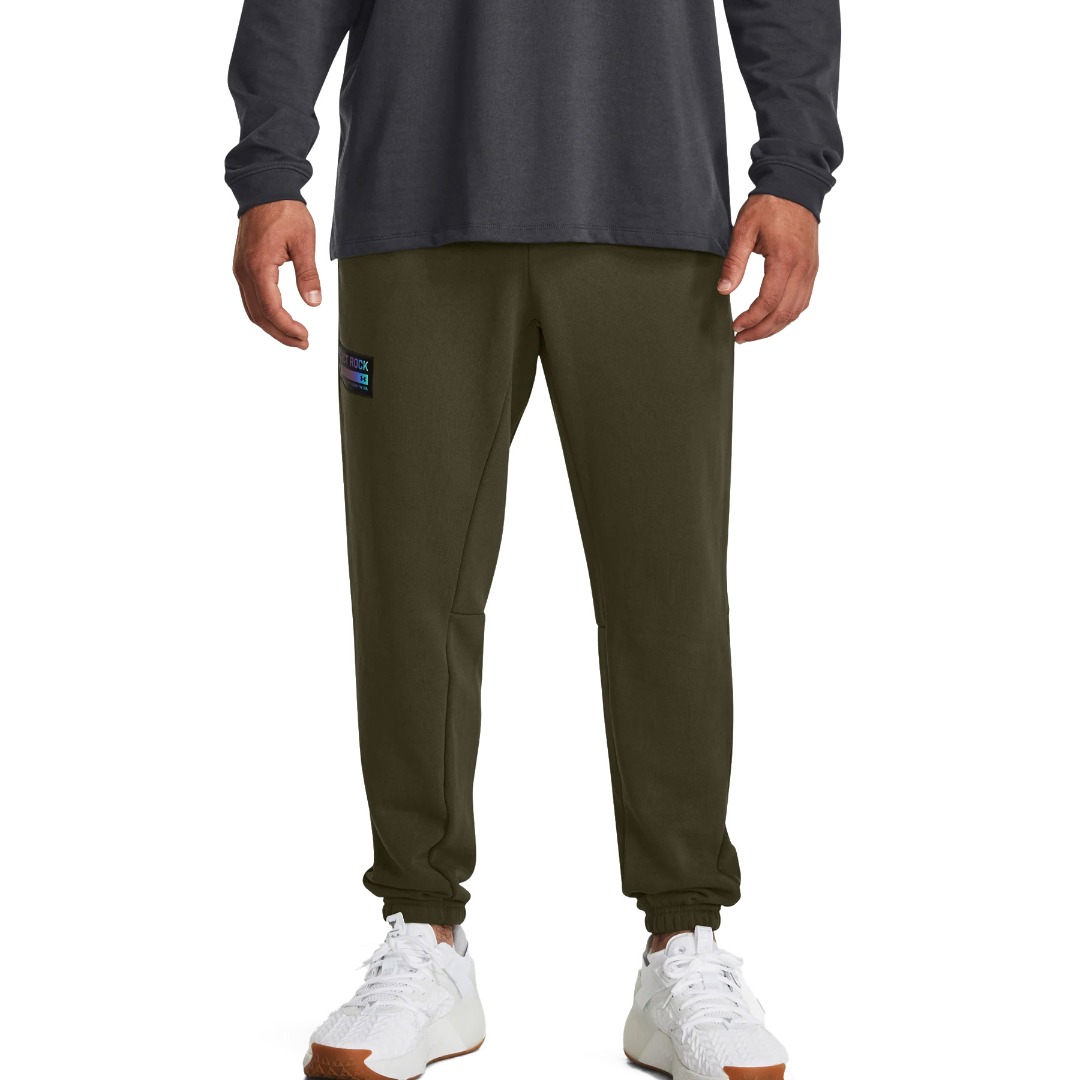 UNDER ARMOUR PJT ROCK HWT TERRY PANT 1380158-390 Κhaki