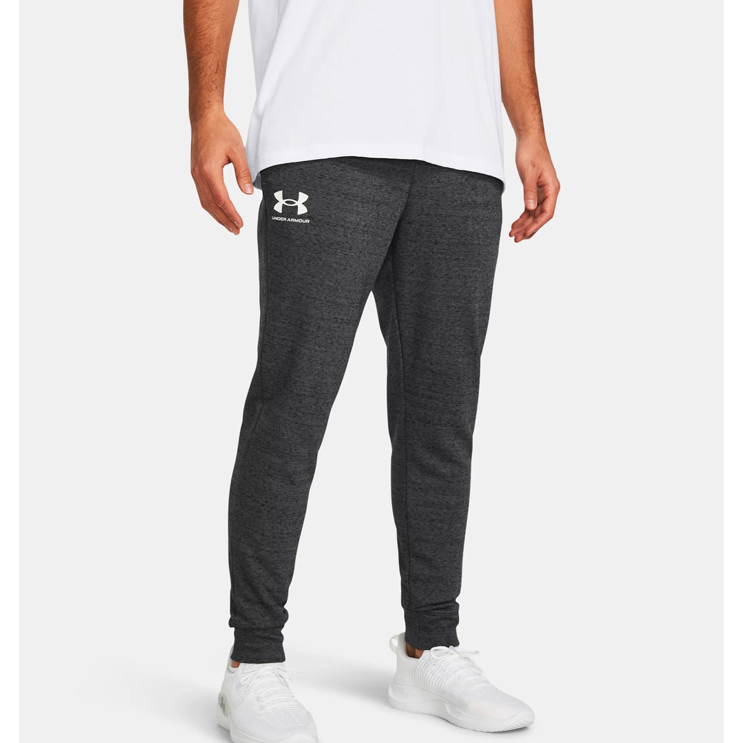 UNDER ARMOUR RIVAL TERRY JOGGER 1380843-025 Coal