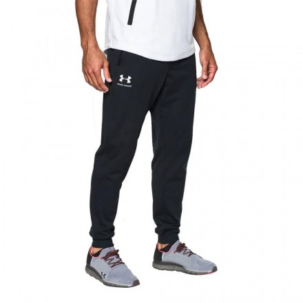 UNDER ARMOUR SPORTSTYLE TRICOT JOGGER 1290261-001 Μαύρο