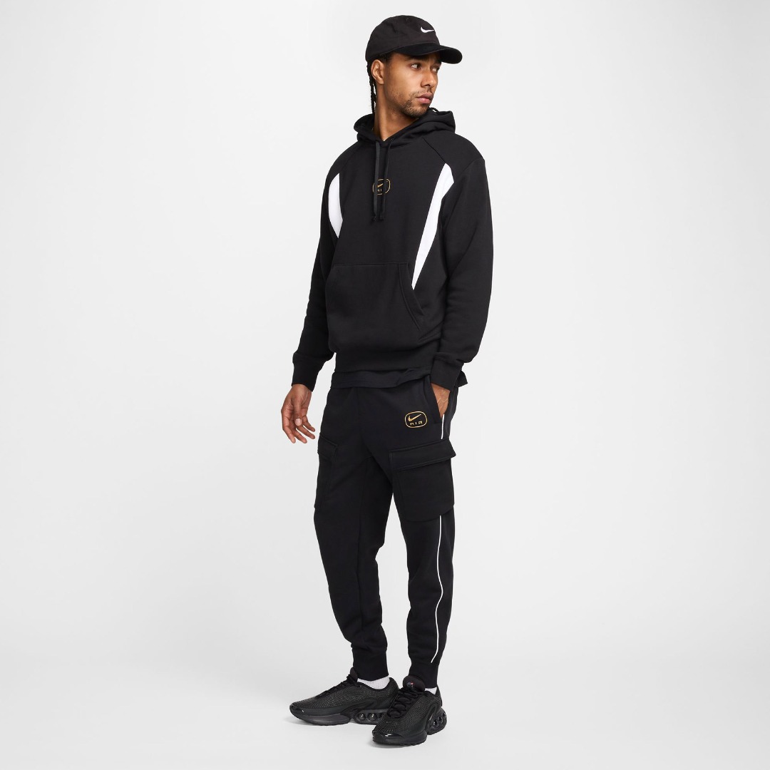 NIKE M NSW SW AIR CARGO PANT FLC BB HM0180-010 Black