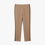 LACOSTE TRACK TROUSERS CORE COLLECTION MONOGRAM XH14406IR Μπέζ Εικόνα 
