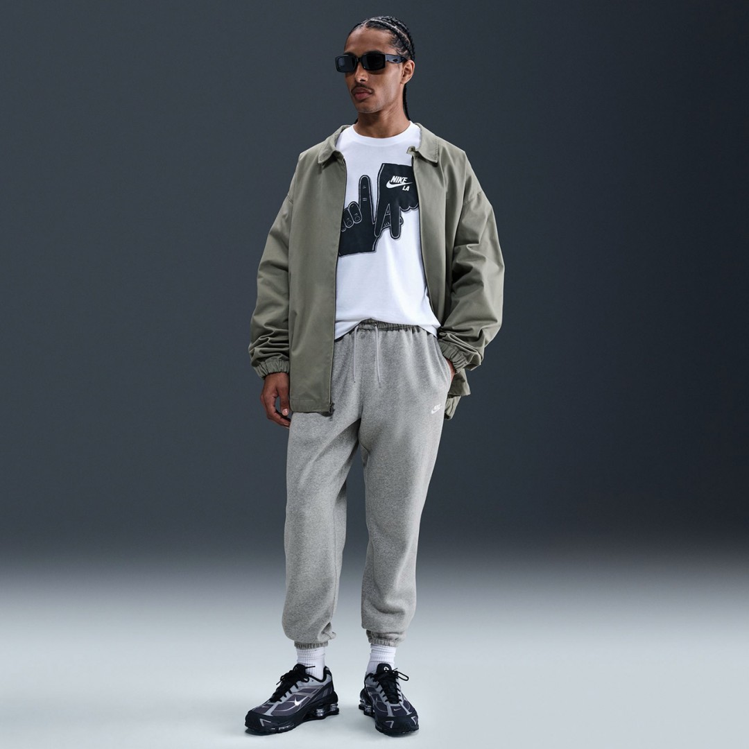 NIKE CLUB FN3808-063 Γκρί