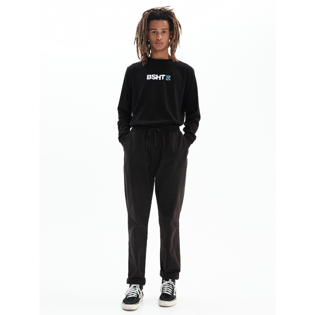 BASEHIT 222.BM43.14-OFF BLACK Ανθρακί