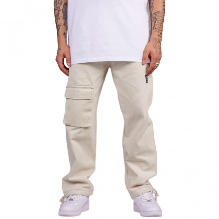 GRIMEY SNOW FOX CANVAS PANTS GRTS238-CRM Ecru
