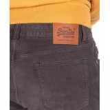 SUPERDRY SLIM TYLER CORD FIVE POCKET TROUSERS M7000021A-AFB Μαύρο