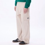 OBEY BIGWIG BAGGY TWILL CARGO PANT 142020217-SIG Γκρί Εικόνα 1