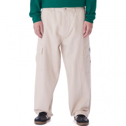 OBEY BIGWIG BAGGY TWILL CARGO PANT 142020217-SIG Γκρί