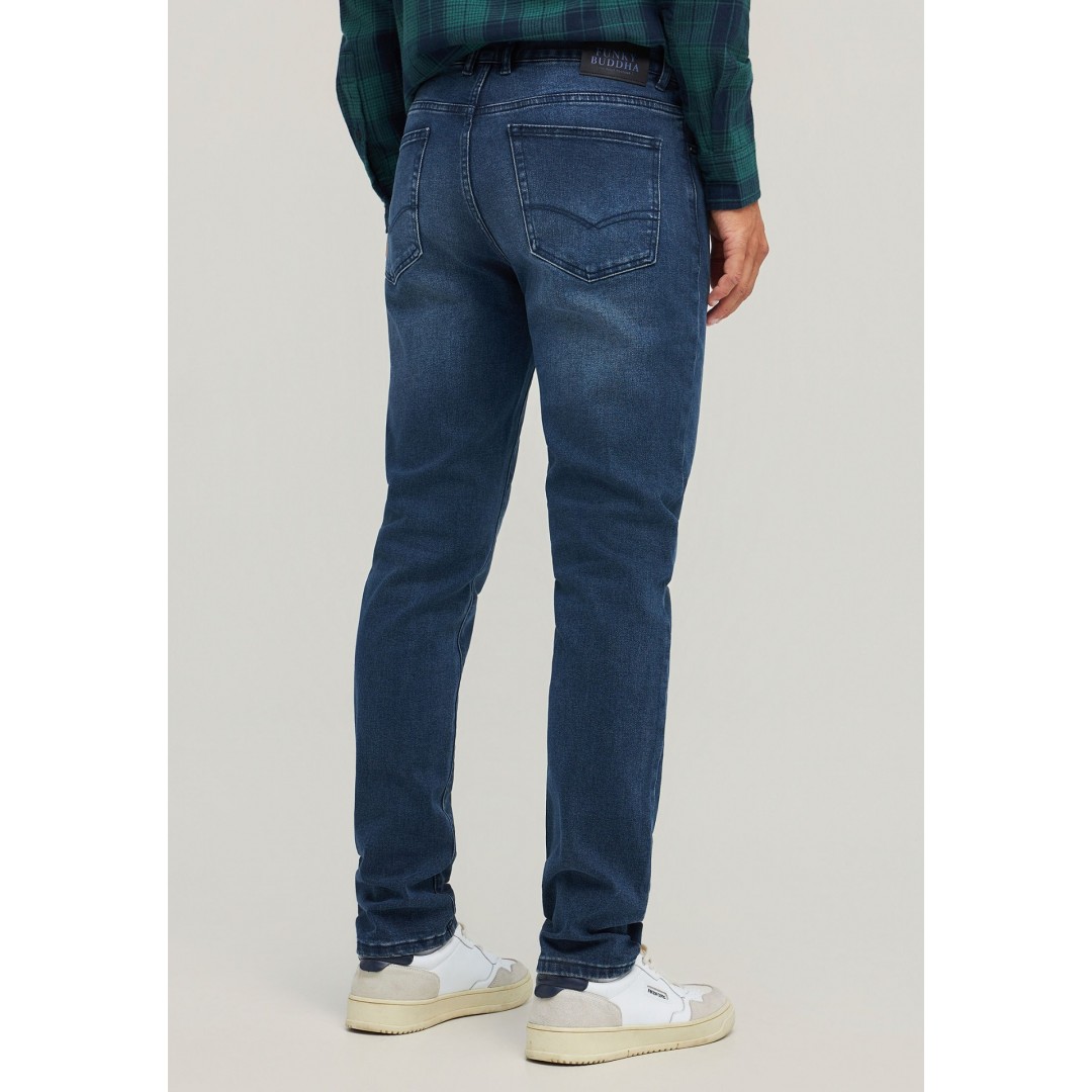 FUNKY BUDDHA FBM012-076-02-BLUE BLACK Μπλέ