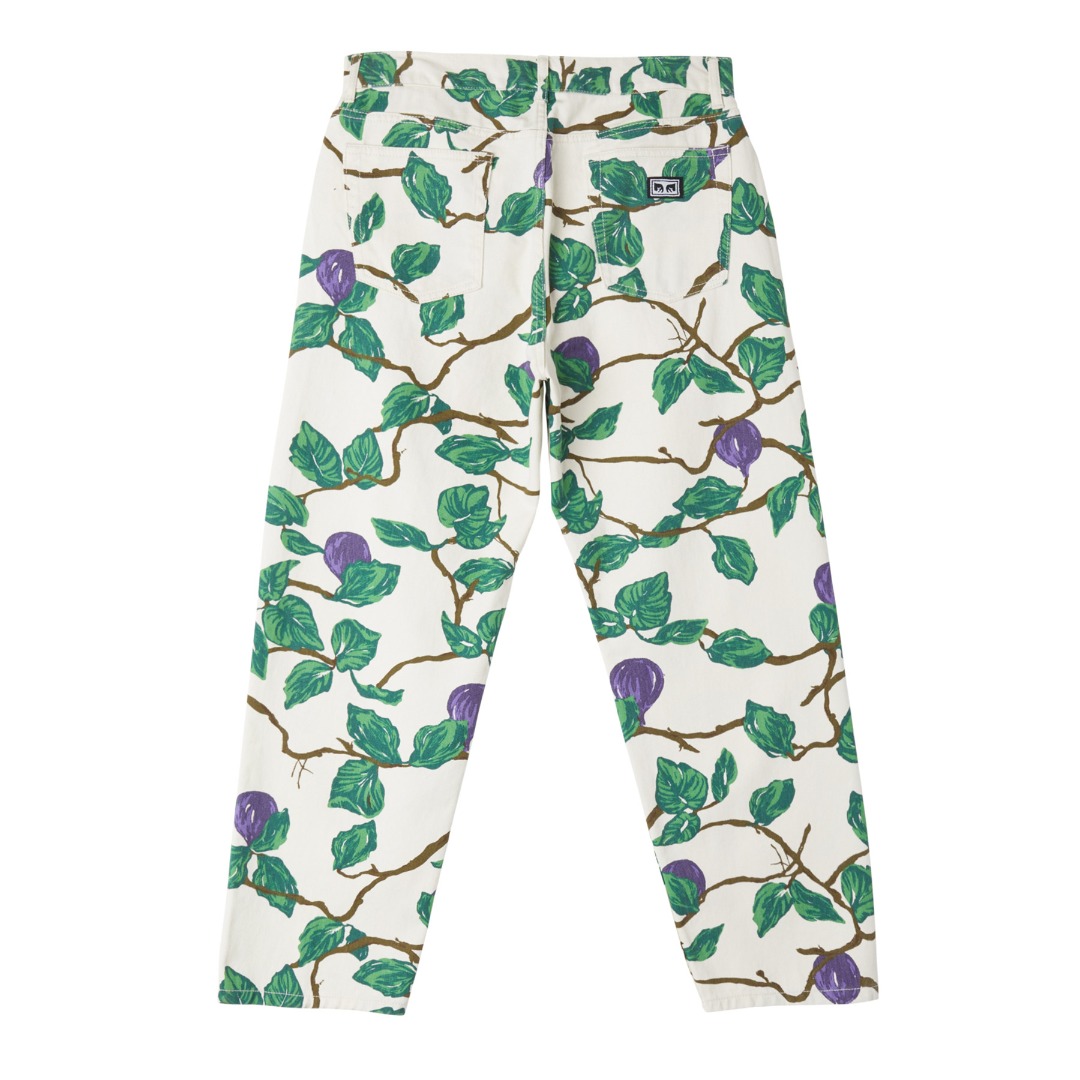 OBEY HARDWORK PRINTED DENIM PANT 142010096-UBL Πολύχρωμο