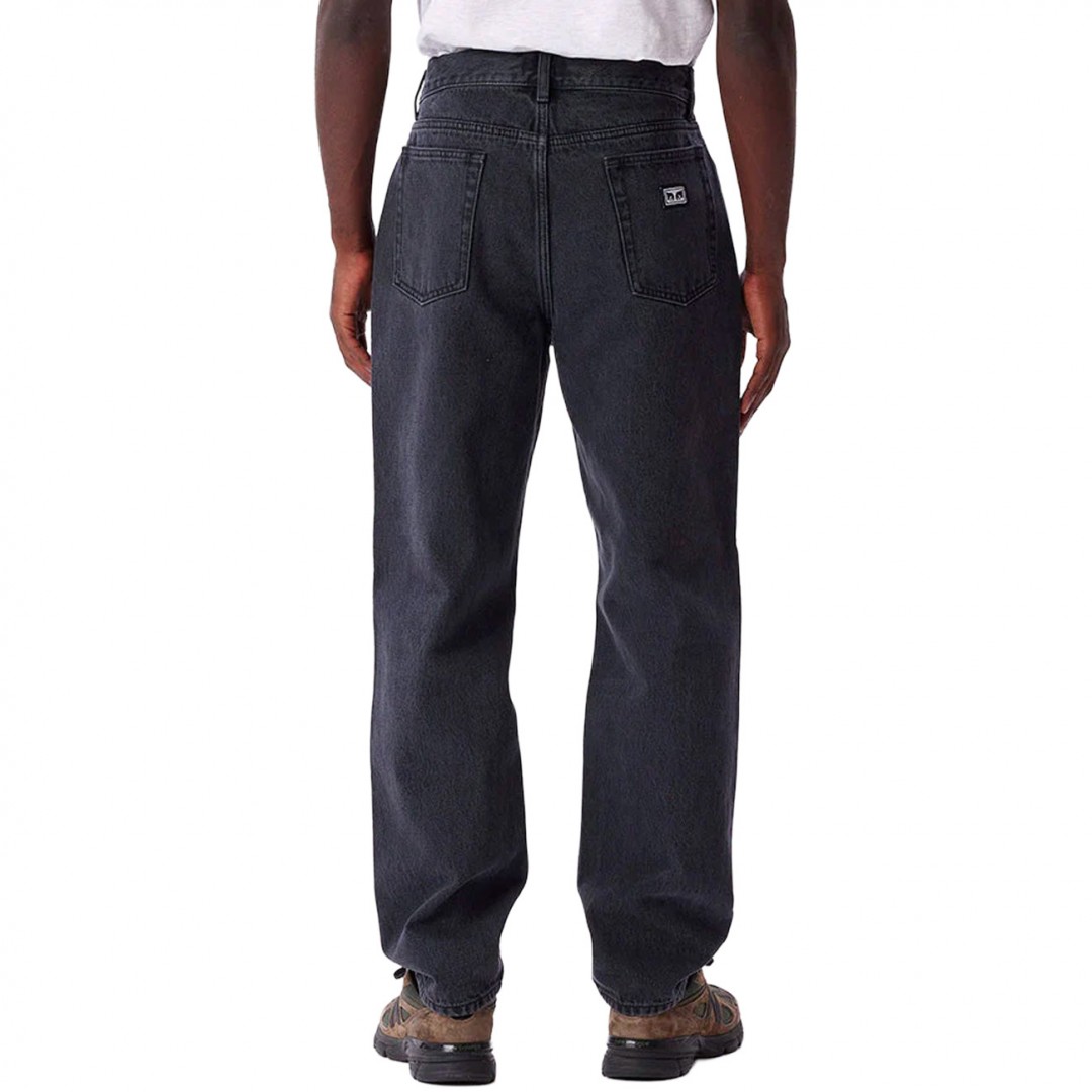 OBEY BENDER DENIM 142010080-FBL Μαύρο