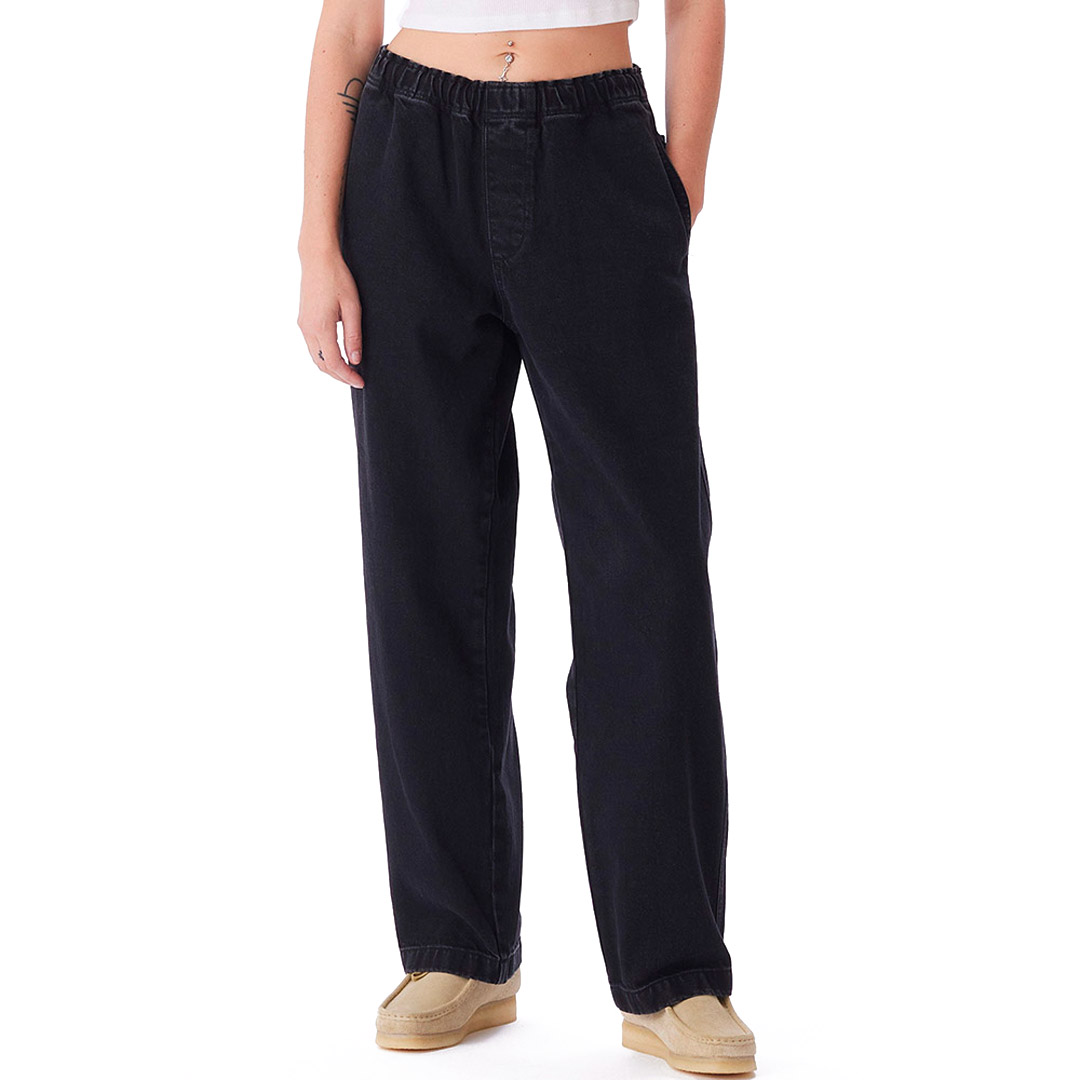 OBEY EASY DENIM PANT 142010079-FBL Black
