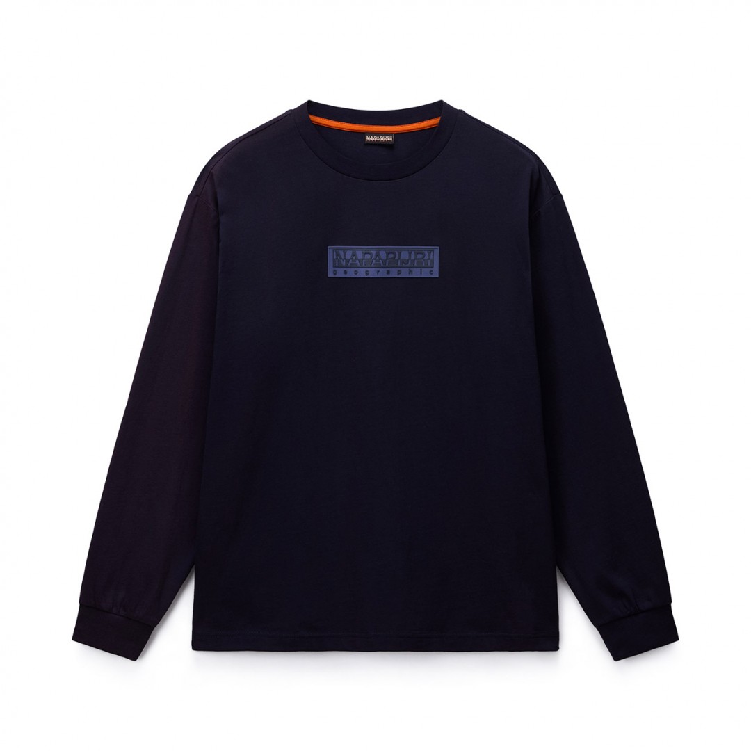 NAPAPIJRI S-BOX LOGO LS 1  NP0A8BC5176-176 Μπλε