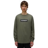 NAPAPIJRI S-BOX LOGO LS NP0A4I3MG0A-G0A Κhaki Image 
